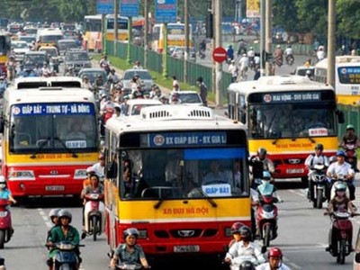 Hà Nội sẽ tăng cường số lượt xe buýt để phục vụ nhu cầu đi lại của nhân dân trong dịp Tết sắp đến