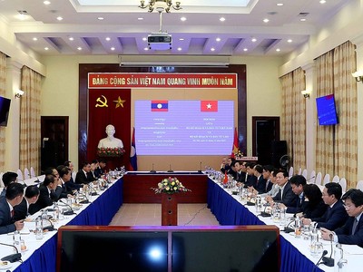 Toàn cảnh hội đàm (Ảnh: Minh Trang)