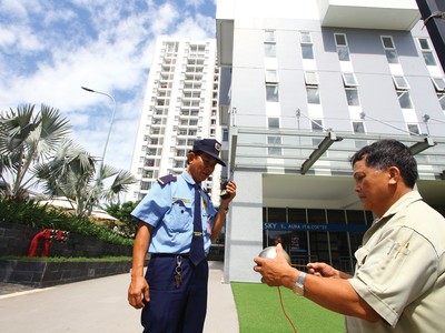 Sự chuyên nghiệp của các đơn vị quản lý, vận hành góp phần không nhỏ trong việc xây dựng lối sống văn hóa ở chung cư. Ảnh: Lê Toàn