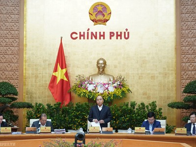 Phiên họp Chính phủ thường kỳ tháng 12/2019 (Ảnh: VGP)