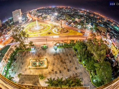 Một góc TP Pleiku, tỉnh Gia Lai