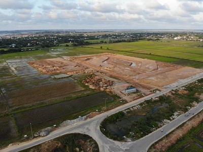 Một góc khu quy hoạch đô thị An Vân Dương, Thừa Thiên Huế.