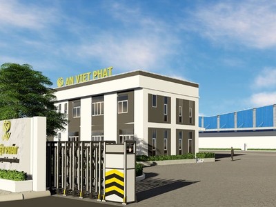 Phối cảnh dự án Nhà máy An Việt Phát tại Hà Tĩnh
