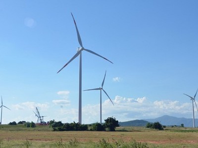 Bộ Công thương trình bổ sung quy hoạch điện với Cụm Điện gió B&T công suất 252 MW
