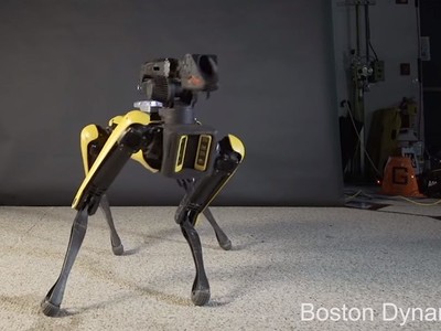 Ngoài chạy, nhảy, mở cửa thì chú chó robot của Boston Dynamics còn có thể nhảy dance