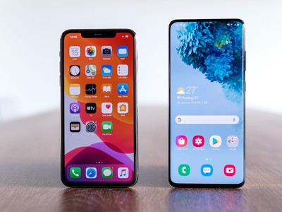 Galaxy S20 Ultra có giá khởi điểm tới 1.399 USD, cho thấy chiến lược khác biệt của Samsung và Apple. Ảnh: Lê Trọng.