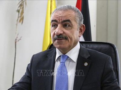 Thủ tướng Palestine Mohammad Shtayyeh. Ảnh: AFP/TTXVN