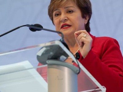 Tổng giám đốc IMF Kristalina Georgieva. Ảnh: AFP