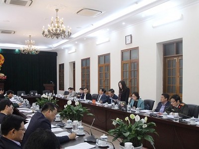 Quang cảnh cuộc họp