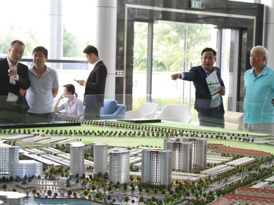 Thị trường bất động sản TP.HCM được kỳ vọng sẽ khởi sắc trở lại từ tháng 3/2020. Ảnh: Gia Huy