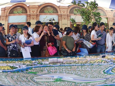 Nhu cầu bất động sản của người dân TP.HCM là rất lớn. Ảnh: Lê Toàn 