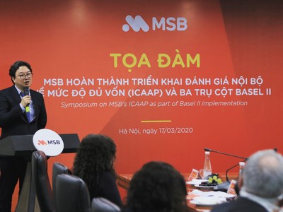 MSB hoàn thành 3 trụ cột của Basel II