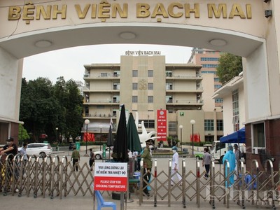Bệnh viện Bạch Mai (Ảnh: Zing News)