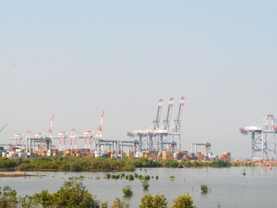 Tỉnh Bà Rịa – Vũng Tàu rà soát và lên phương án kêu gọi nhà đầu tư với 17 dự án cảng biển chưa triển khai, chưa có nhà đầu tư. Cảng CMIT trong khu vực Cái Mép- Thị Vải. Ảnh: Ngọc Tuấn