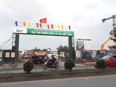 Dự án nhà ở xã hội IEC Tứ Hiệp được rao bán như nhà ở thương mại và có tiền chênh