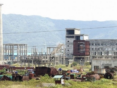 Dự án Nhà máy liên hợp gang thép Hà Tĩnh sau 12 năm phơi nắng đã bị vướng phải án hình sự do chủ đầu tư không có khả năng trả nợ.