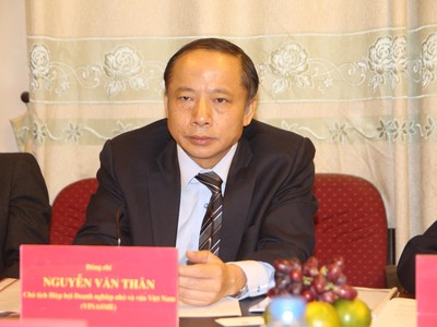 Ông Nguyễn Văn Thân, Chủ tịch Hiệp hội DN nhỏ và vừa Việt Nam