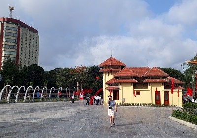 Vườn hoa KIm Đồng mang một diện mạo mới