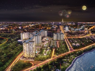 Picity High Park có 6 tòa tháp cao từ 15 - 18 tầng, gồm 2.500 căn hộ 1-3 phòng ngủ