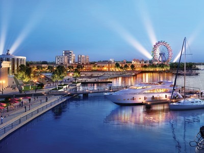 Bến du thuyền 5 sao là tiện ích nổi bật của một khu đô thị ven sông đáp ứng chuẩn sống thượng lưu 