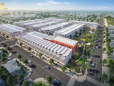 Phối cảnh Icon Central, đô thị 4 mặt tiền