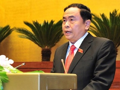 Chủ tịch Ủy ban Trung ương Mặt trận Tổ quốc Việt Nam Trần Thanh Mẫn.