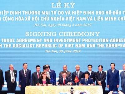 Trình Quốc hội sớm phê chuẩn EVFTA và EVIPA