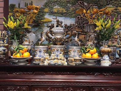 Bài trí bàn thờ kích hoạt tài lộc