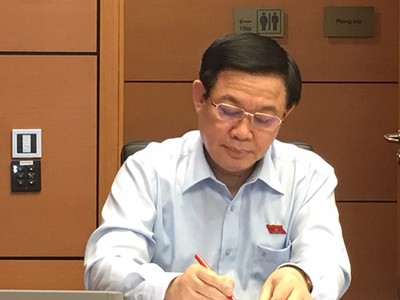 Bí thư Thành uỷ Hà Nội Vương Đình Huệ sẽ được miễn nhiệm chức vụ Phó thủ tướng Chính phủ - (Ảnh Mỹ An) 