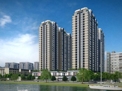 Phối cảnh dự án khu căn hộ cao cấp LDG River.