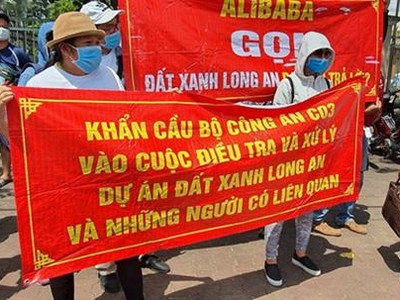 Đất Xanh Long An bị người dân khiếu nại tố cáo