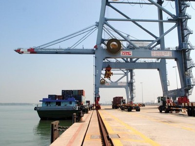 Cảng Gemalink được kỳ vọng tạo nên một diện mạo mới cho Gemadept trong lĩnh vực khai thác cảng. Ảnh: Đ.T