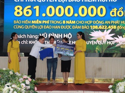 Mất người trụ cột, gia đình nhận chi trả 969 triệu đồng