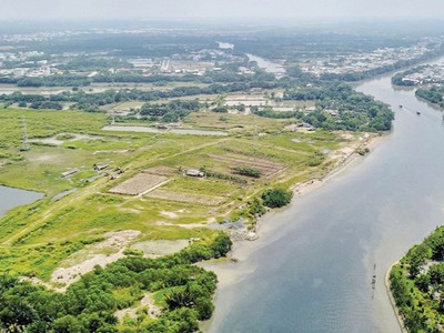 Dự án Khu dân cư Bắc Phước Kiển do Công ty Quốc Cường Gia Lai nhiều năm liền vẫn còn nằm trên giấy vì vướng đất xen cài