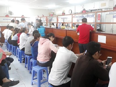 UBND huyện Hóc Môn giải quyết hồ sơ chuyển mục đích sử dụng đất và hồ sơ tách thửa đất trễ hạn với tỷ lệ cao, từ 82% đến 100%