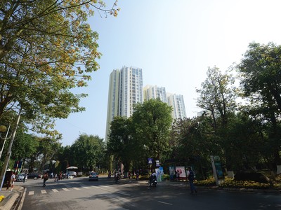 Không gian sống an lành là điểm cộng trong mắt người mua nhà. Ảnh: Dũng Minh