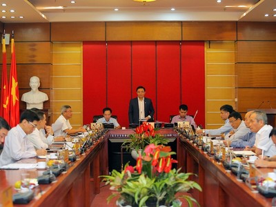 Tổng giám đốc PVN Lê Mạnh Hùng phát biểu tại họp giao ban tháng 7/2020