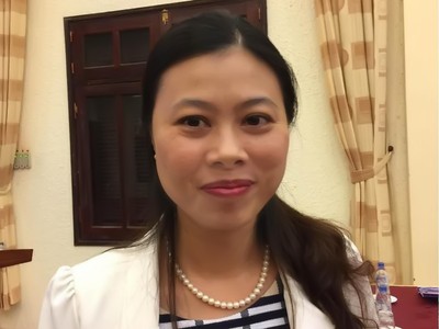 Bà Đỗ Thị Ngọc, Vụ trưởng Vụ Thống kê giá (Tổng cục Thống kê).