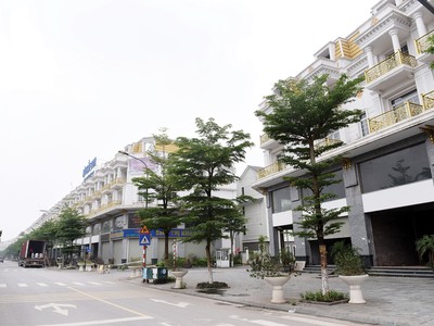 Nhiều căn shophouse không tìm được khách thuê