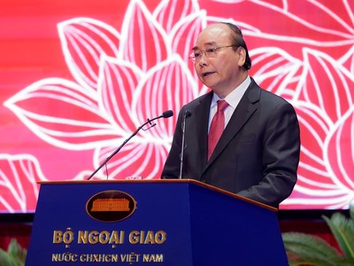 Thủ tướng Chính phủ Nguyễn Xuân Phúc phát biểu chỉ đạo tại Đại hội. Ảnh: VGP