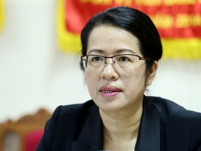 Bà Nguyễn Thị Phượng, Phó tổng giám đốc Ngân hàng Nông nghiệp và Phát triển nông thôn Việt Nam (Agribank)
