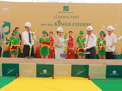 BRG mở rộng sân Kings Island và khai trương học viện gôn