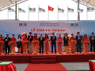 CEO Group khánh thành trường Cao đẳng Đại Việt