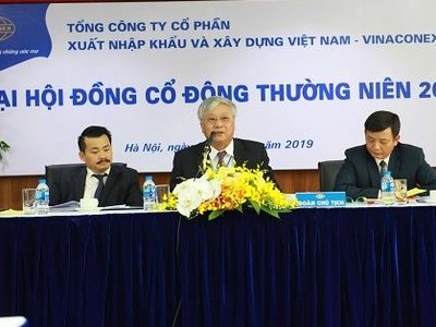 ĐHĐCĐ thường niên 2019 của Vinaconex căng như dây đàn