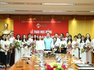 SCIC trao học bổng “Nâng bước tài năng trẻ” năm 2019