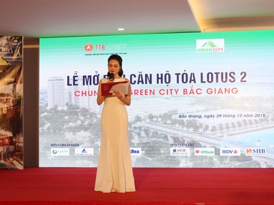 Sôi động lễ mở bán căn hộ Lotus 2 chung cư Green City Bắc Giang