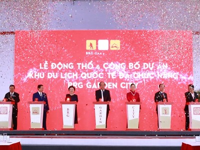 Động thổ và công bố dự án BRG Garden City tại Hà Nam