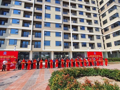 VGC khánh thành khu nhà ở công nhân