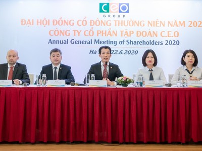 Đại hội đồng cổ đông CEO Group: Đẩy mạnh bất động sản đô thị
