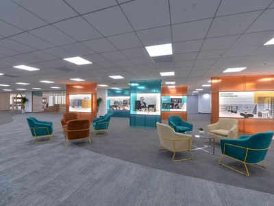 Văn phòng mới của ABBank và các khu vực đa chức năng